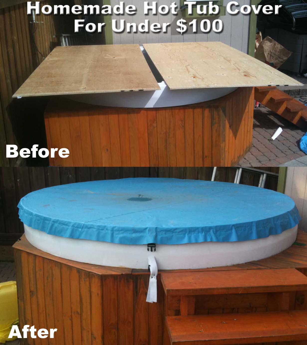DIY Hot Tub Cover Projects Hot Tub Cover Depot