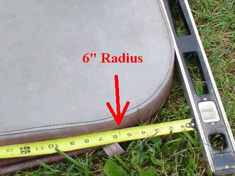 hot tub cover corner radius