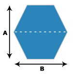 Hexagon shape spa cover
