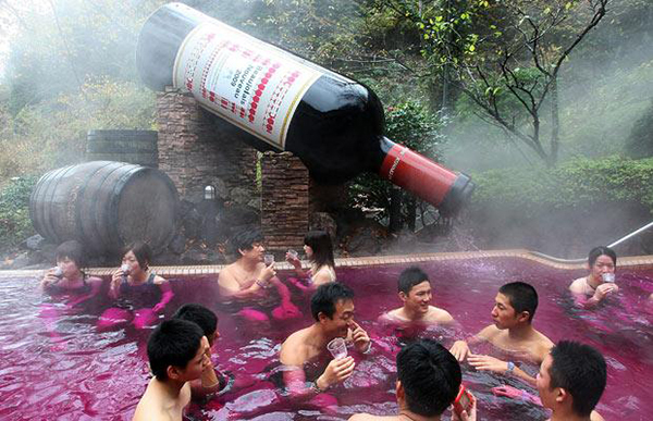 Japan wine spa