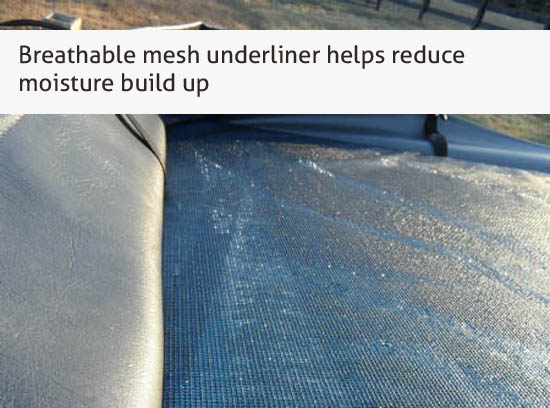hot tub covers mesh underliner