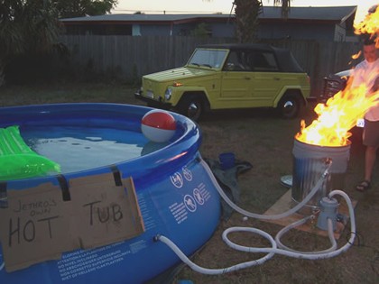 redneck hot tub