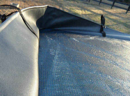 hot tub cover mesh liner